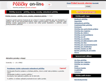 Tablet Screenshot of pozicky-inzercia.sk